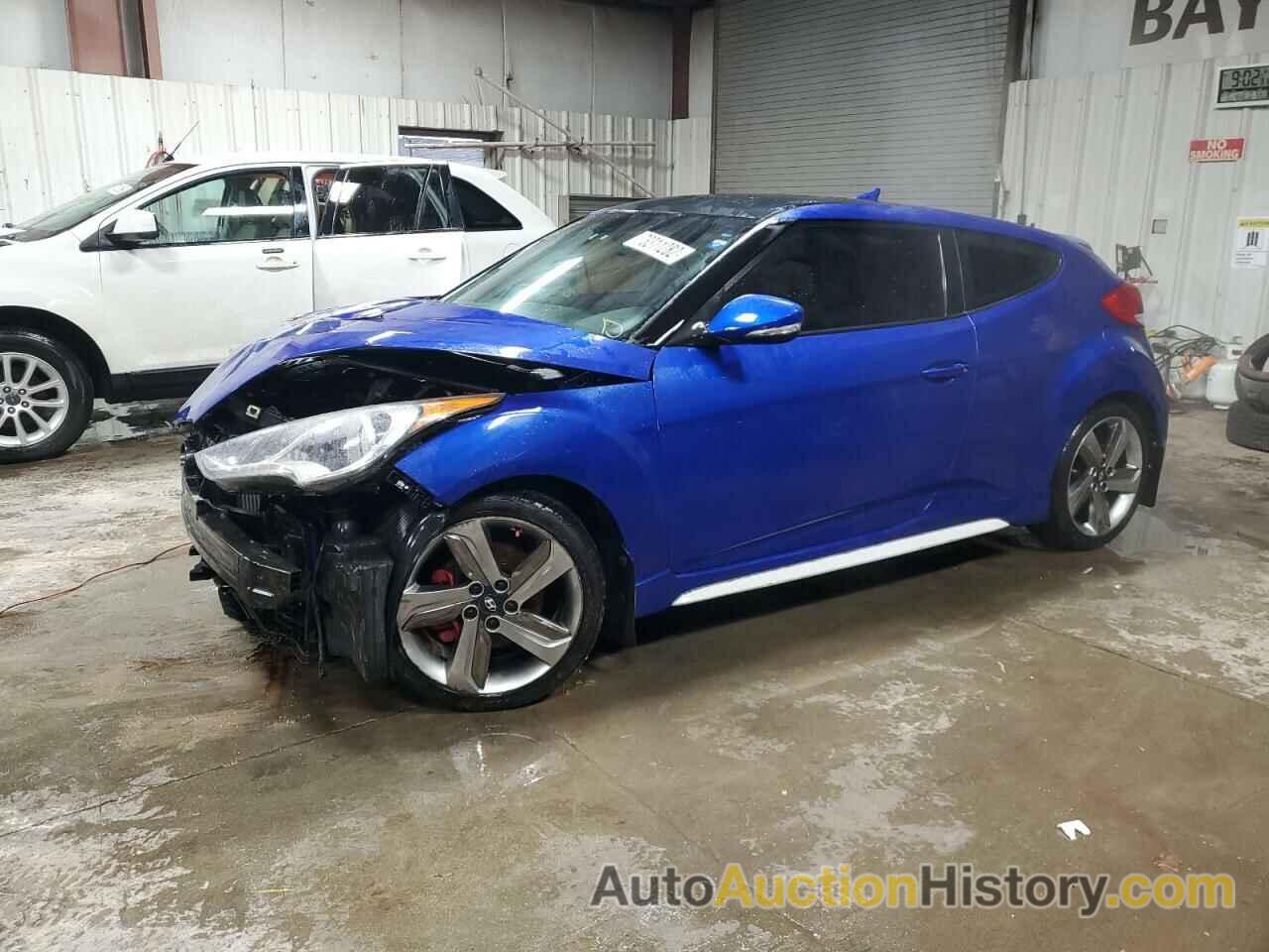 2013 HYUNDAI VELOSTER TURBO, KMHTC6AEXDU176503