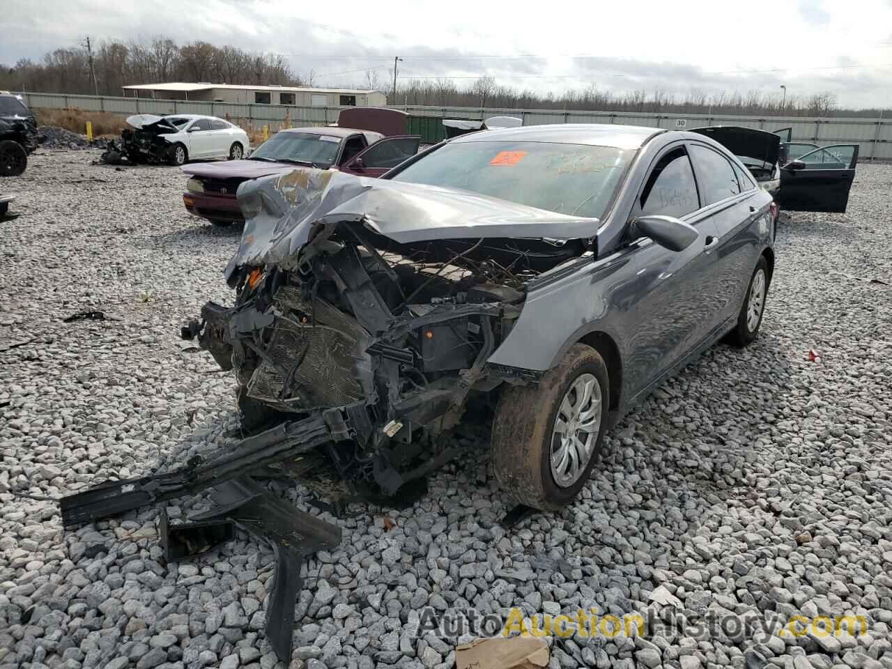 2012 HYUNDAI SONATA GLS, 5NPEB4AC5CH459872