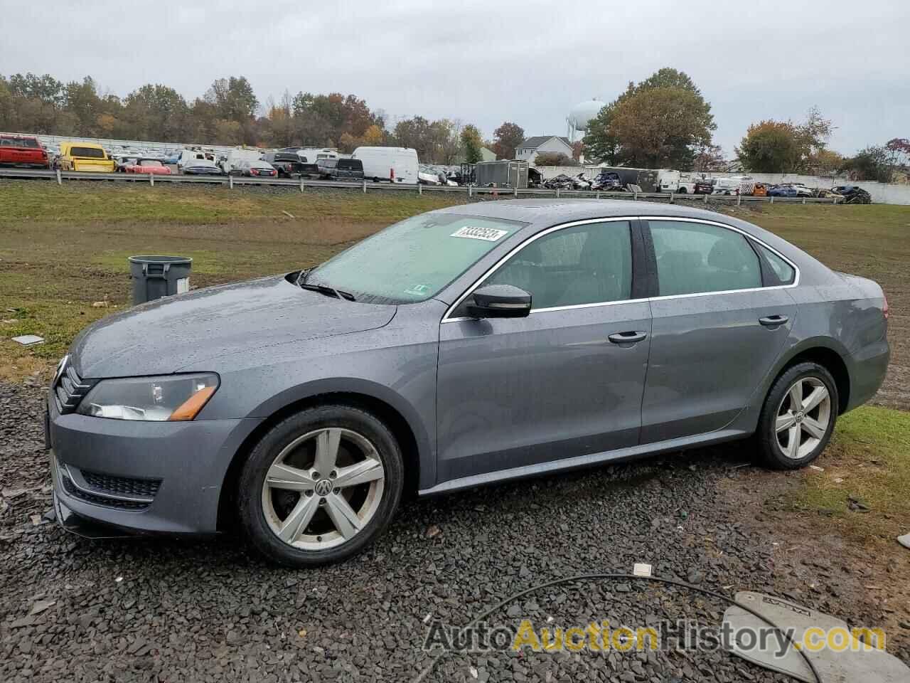 2013 VOLKSWAGEN PASSAT SE, 1VWBP7A35DC131447