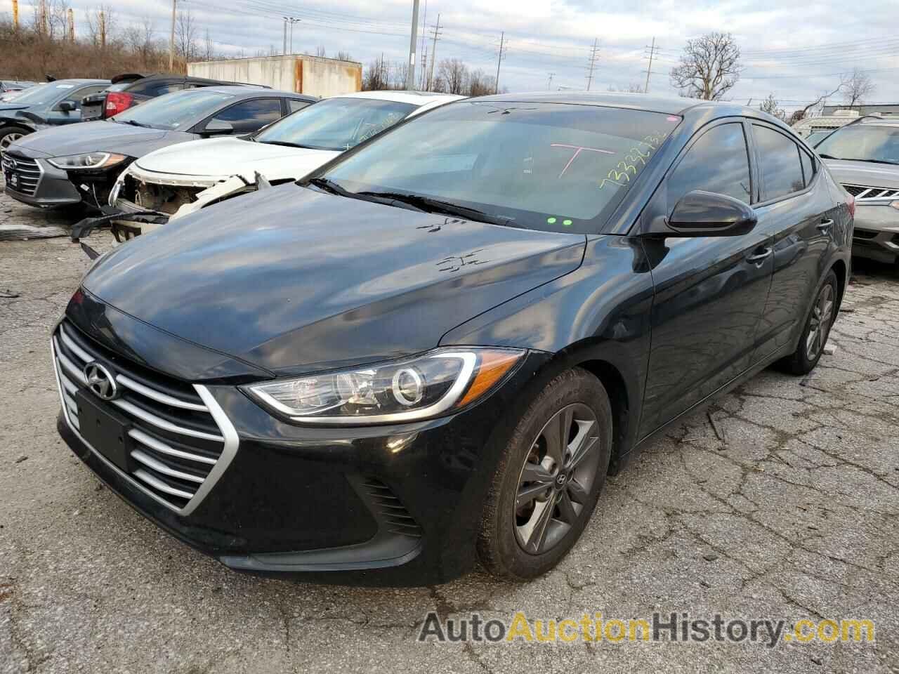 2018 HYUNDAI ELANTRA SEL, 5NPD84LF9JH341872