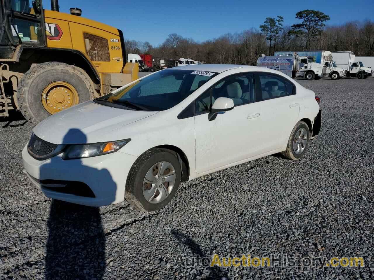 2013 HONDA CIVIC LX, 19XFB2F55DE248986