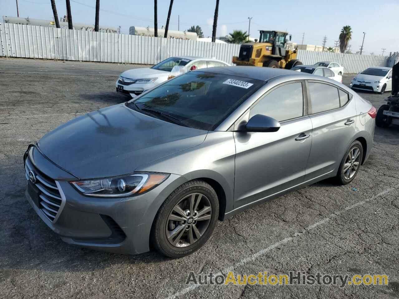 2018 HYUNDAI ELANTRA SEL, 5NPD84LF2JH294734