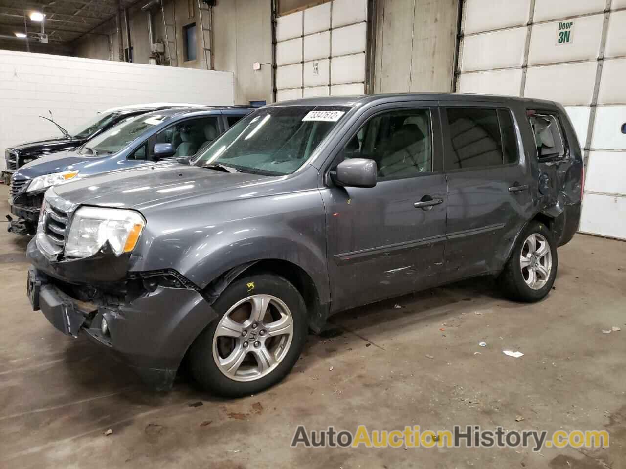 2012 HONDA PILOT EXL, 5FNYF4H52CB033936