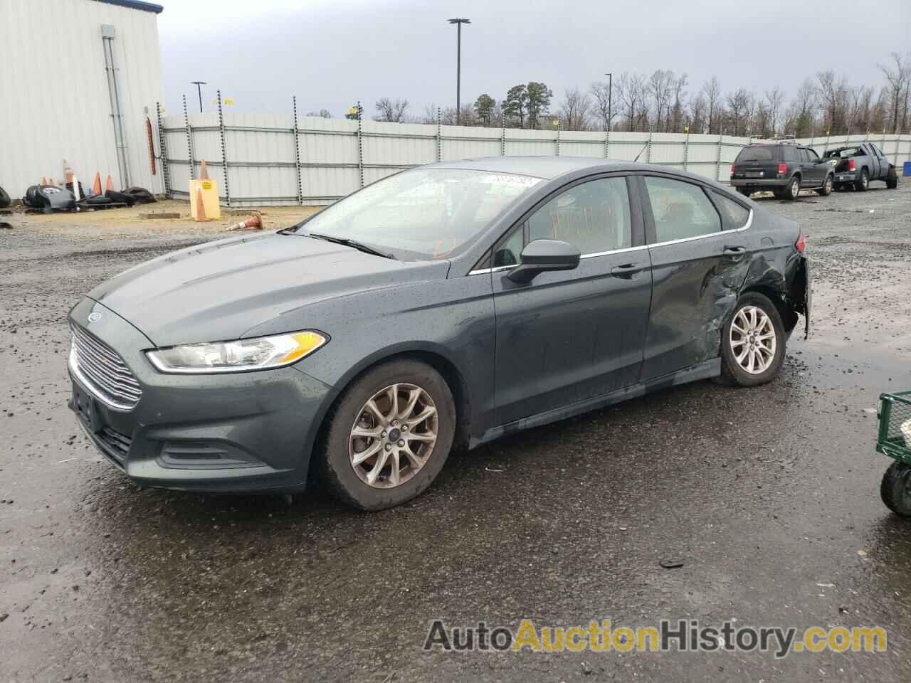 2016 FORD FUSION S, 3FA6P0G71GR189279