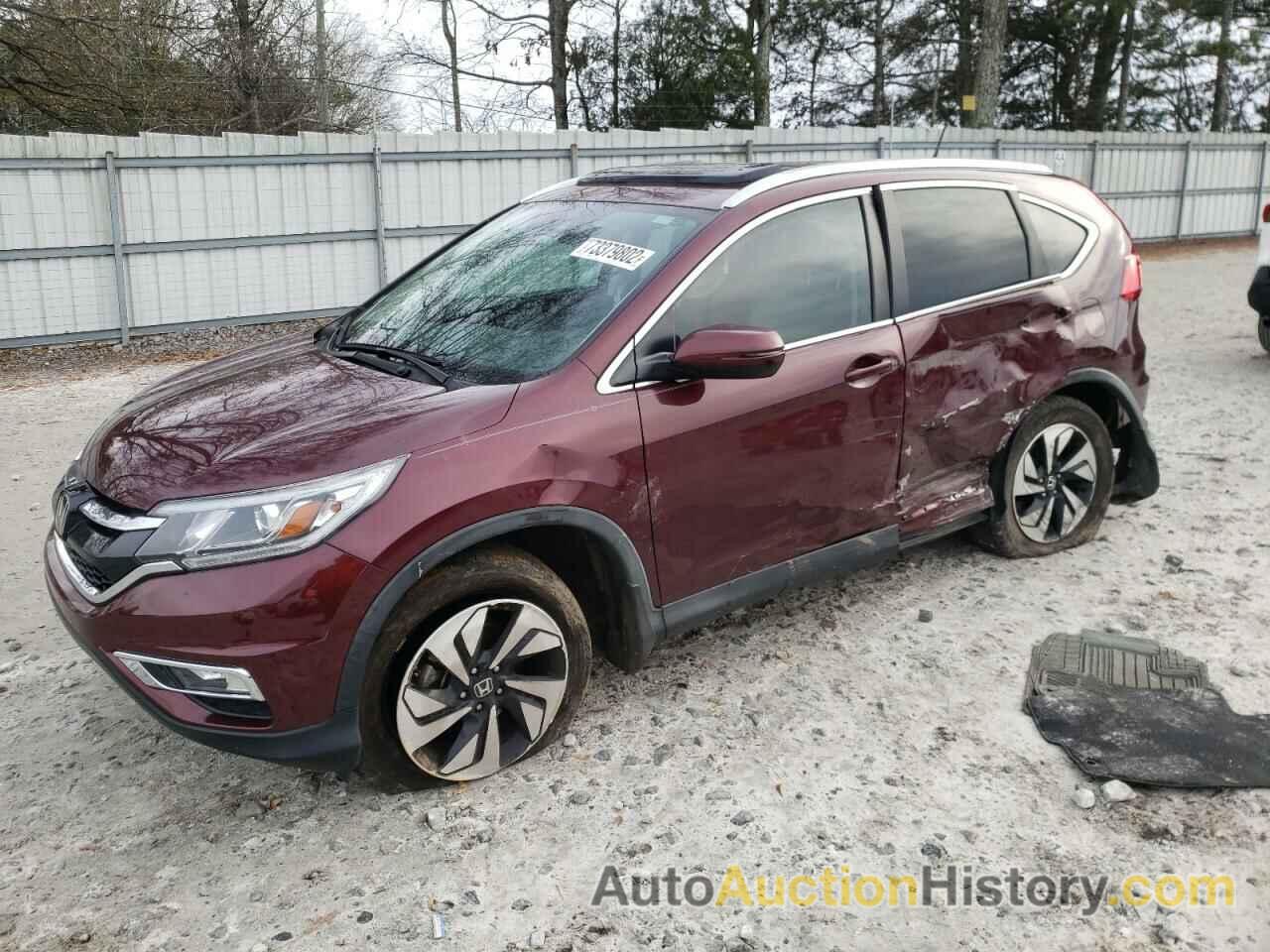 2016 HONDA CRV TOURING, 5J6RM3H91GL003265