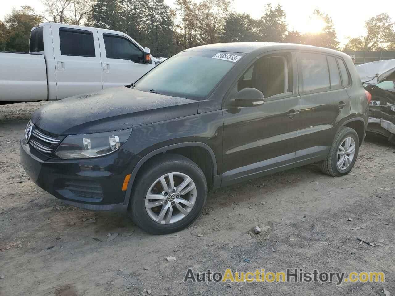 2012 VOLKSWAGEN TIGUAN S, WVGAV7AX0CW521937