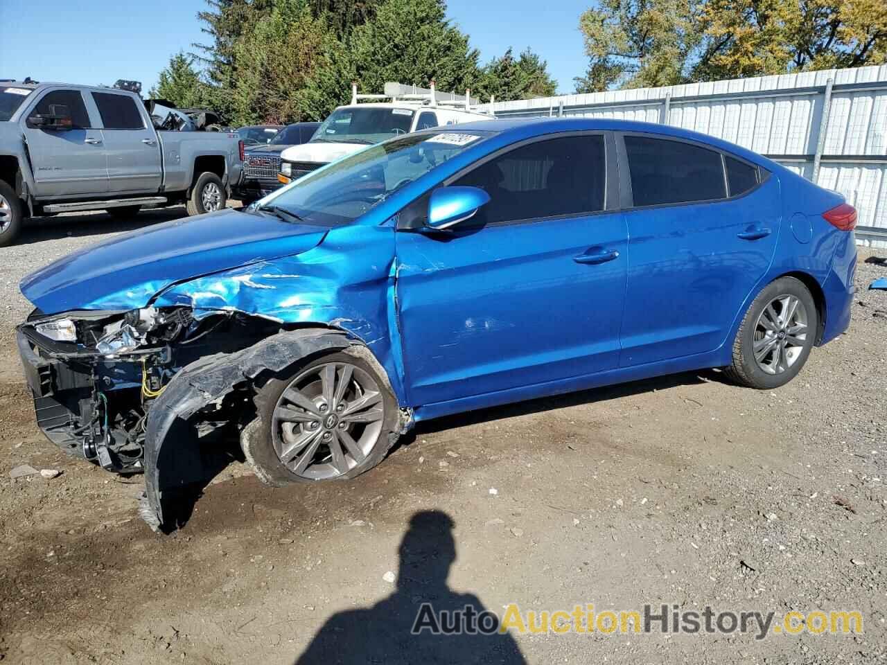 2017 HYUNDAI ELANTRA SE, KMHD84LFXHU251058