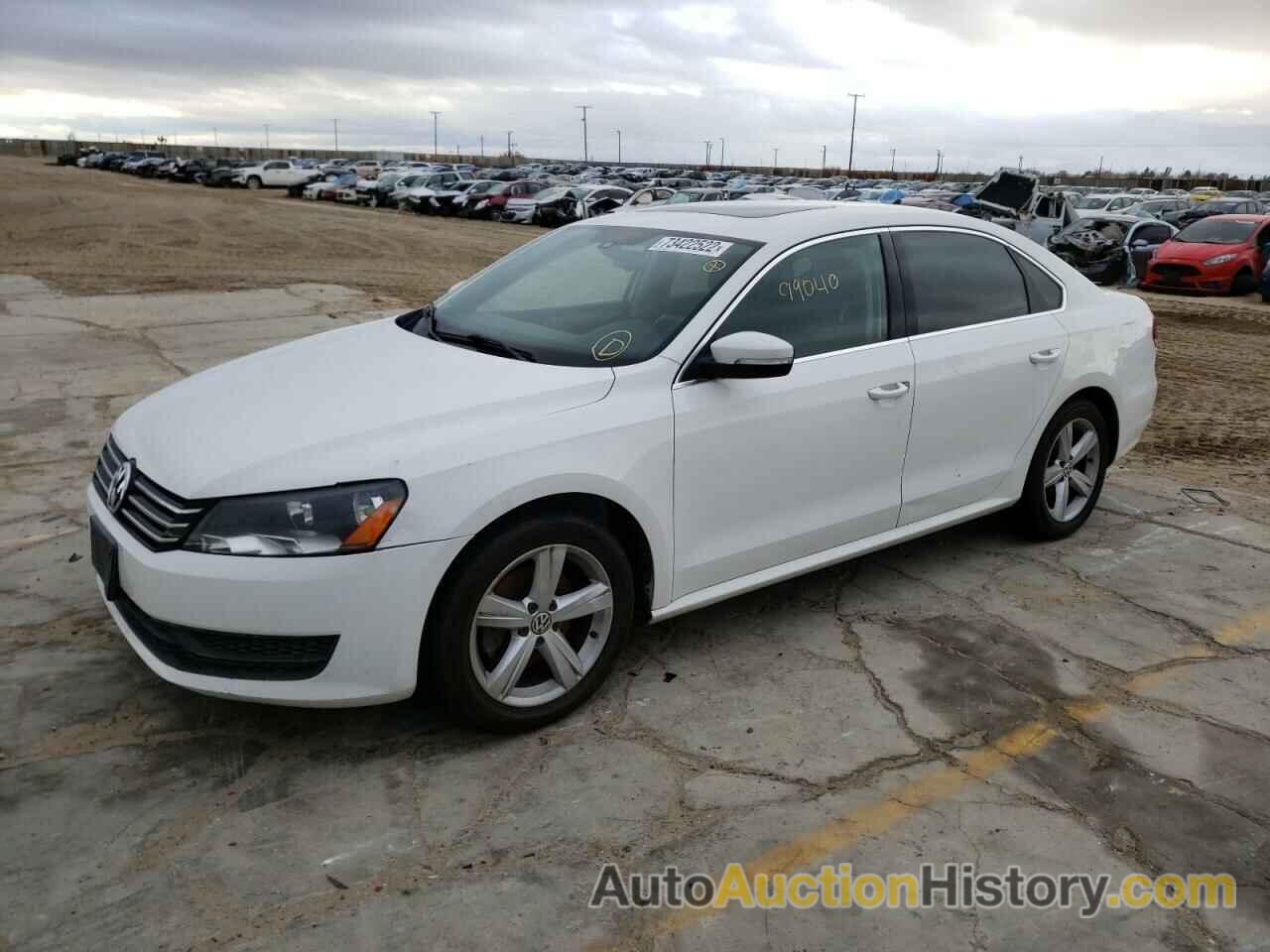 2013 VOLKSWAGEN PASSAT SE, 1VWBP7A37DC012797