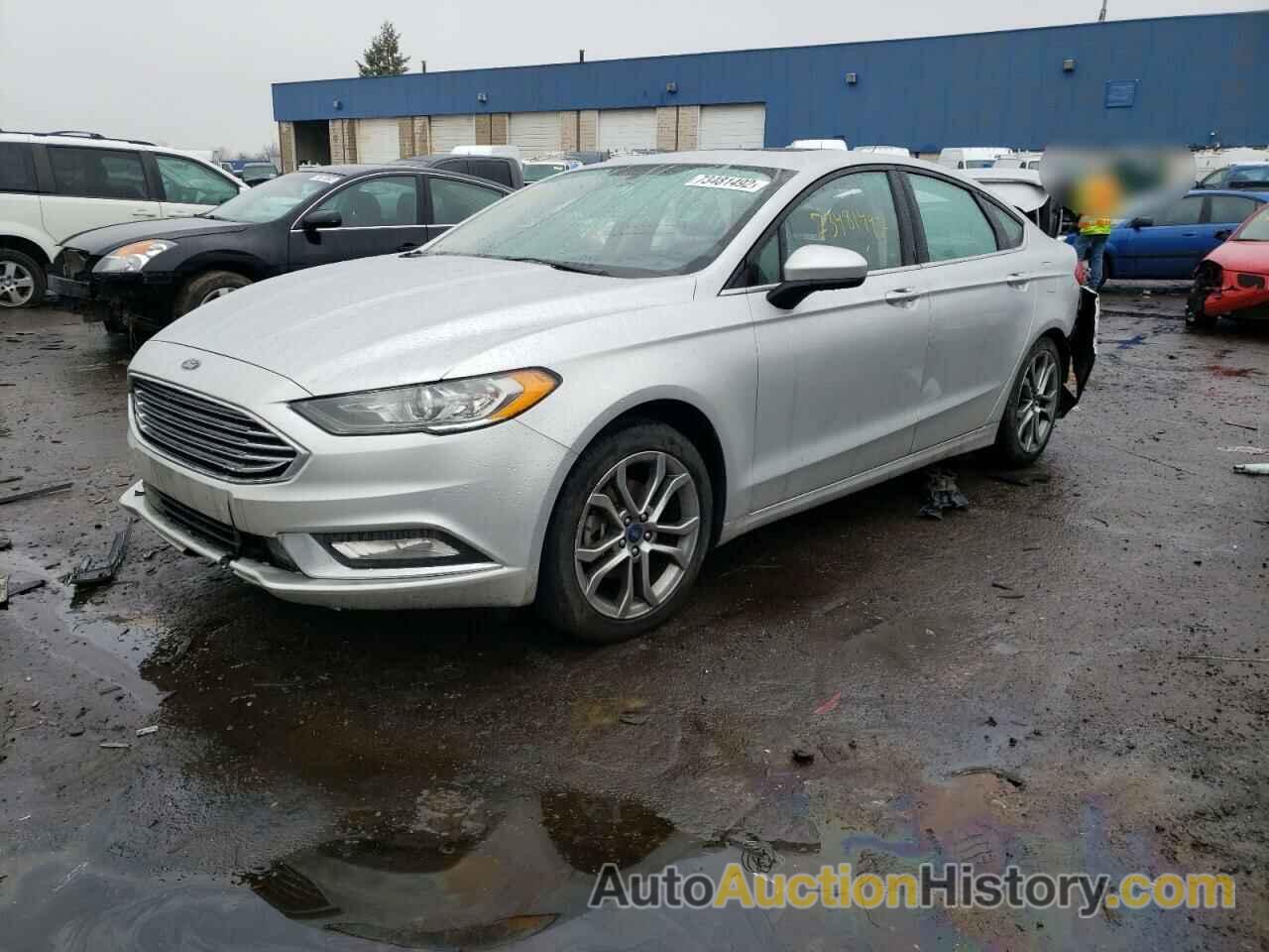 2017 FORD FUSION SE, 3FA6P0H72HR210317