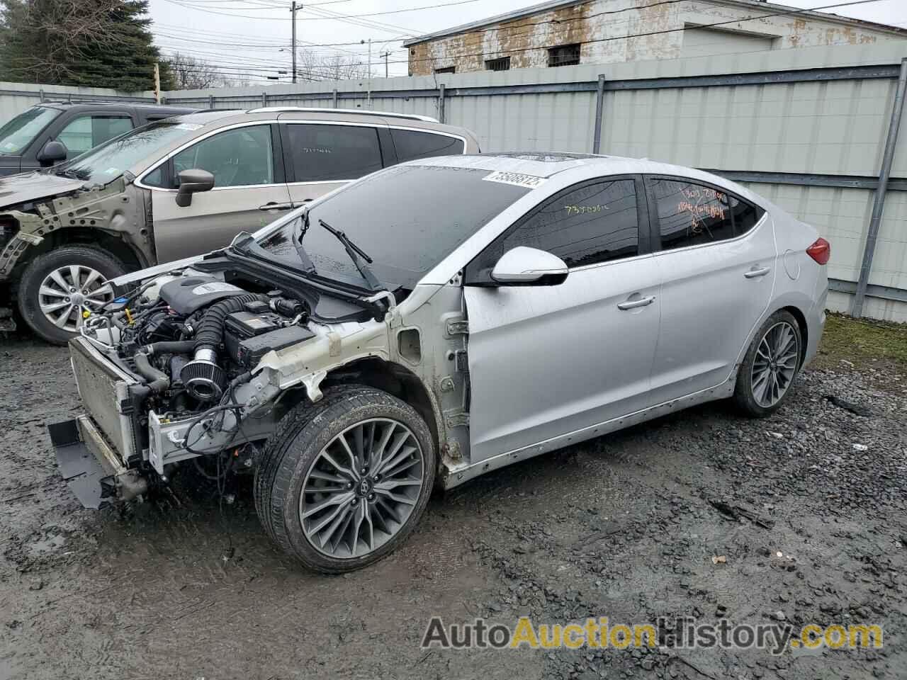 2018 HYUNDAI ELANTRA SPORT, KMHD04LB0JU477829