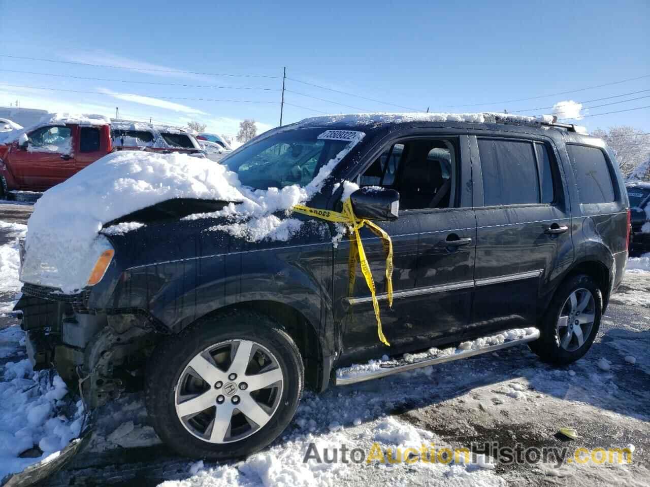 2013 HONDA PILOT TOURING, 5FNYF4H99DB082507