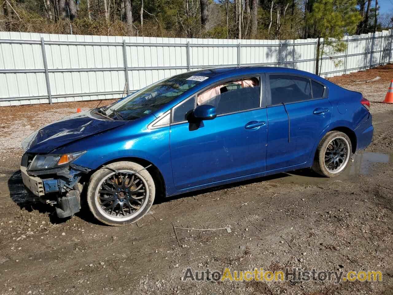 2013 HONDA CIVIC LX, 19XFB2F55DE257719