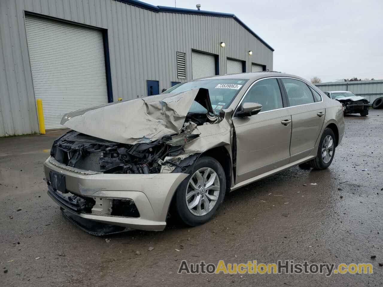 2016 VOLKSWAGEN PASSAT S, 1VWAT7A34GC009965