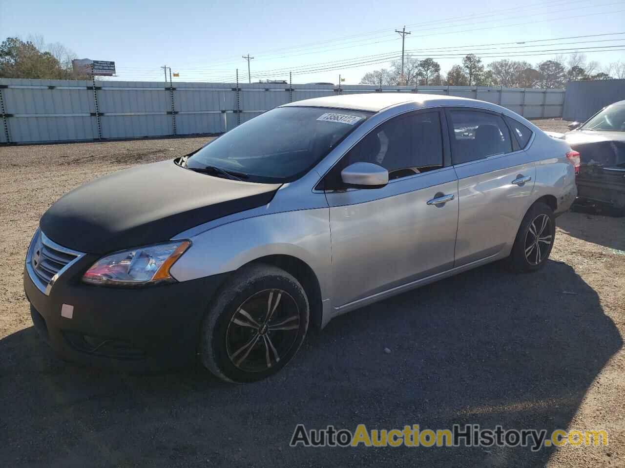 2015 NISSAN SENTRA S, 3N1AB7APXEY329369