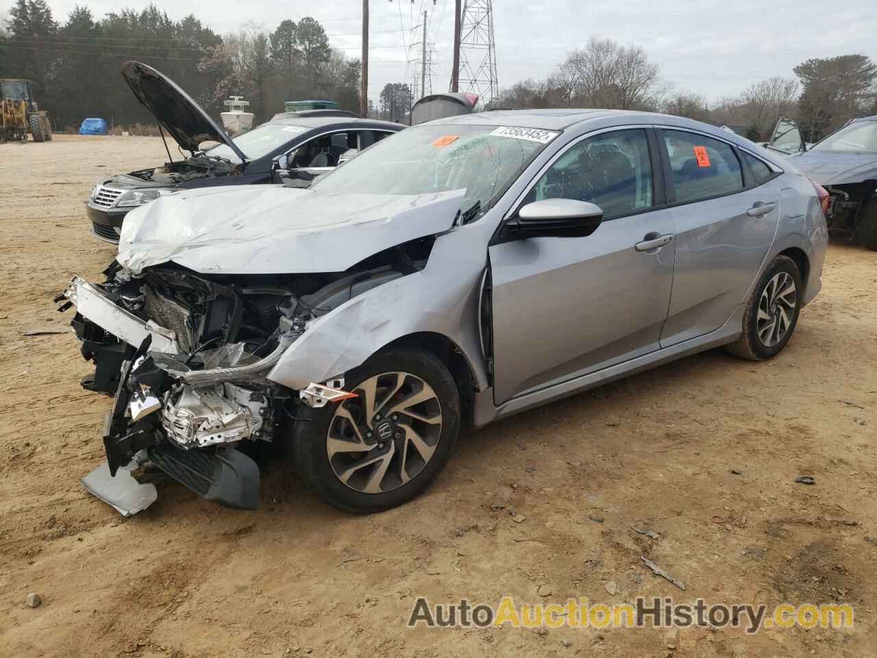 2018 HONDA CIVIC EX, 2HGFC2F74JH602805