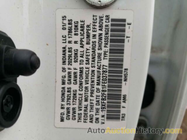 HONDA CIVIC EX, 19XFB2F81FE037877