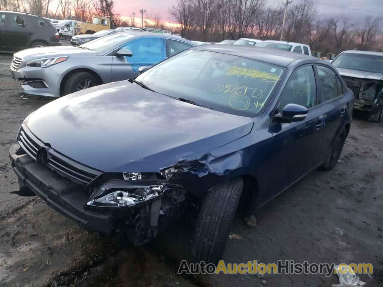 2014 VOLKSWAGEN JETTA SE, 3VWD17AJXEM397944