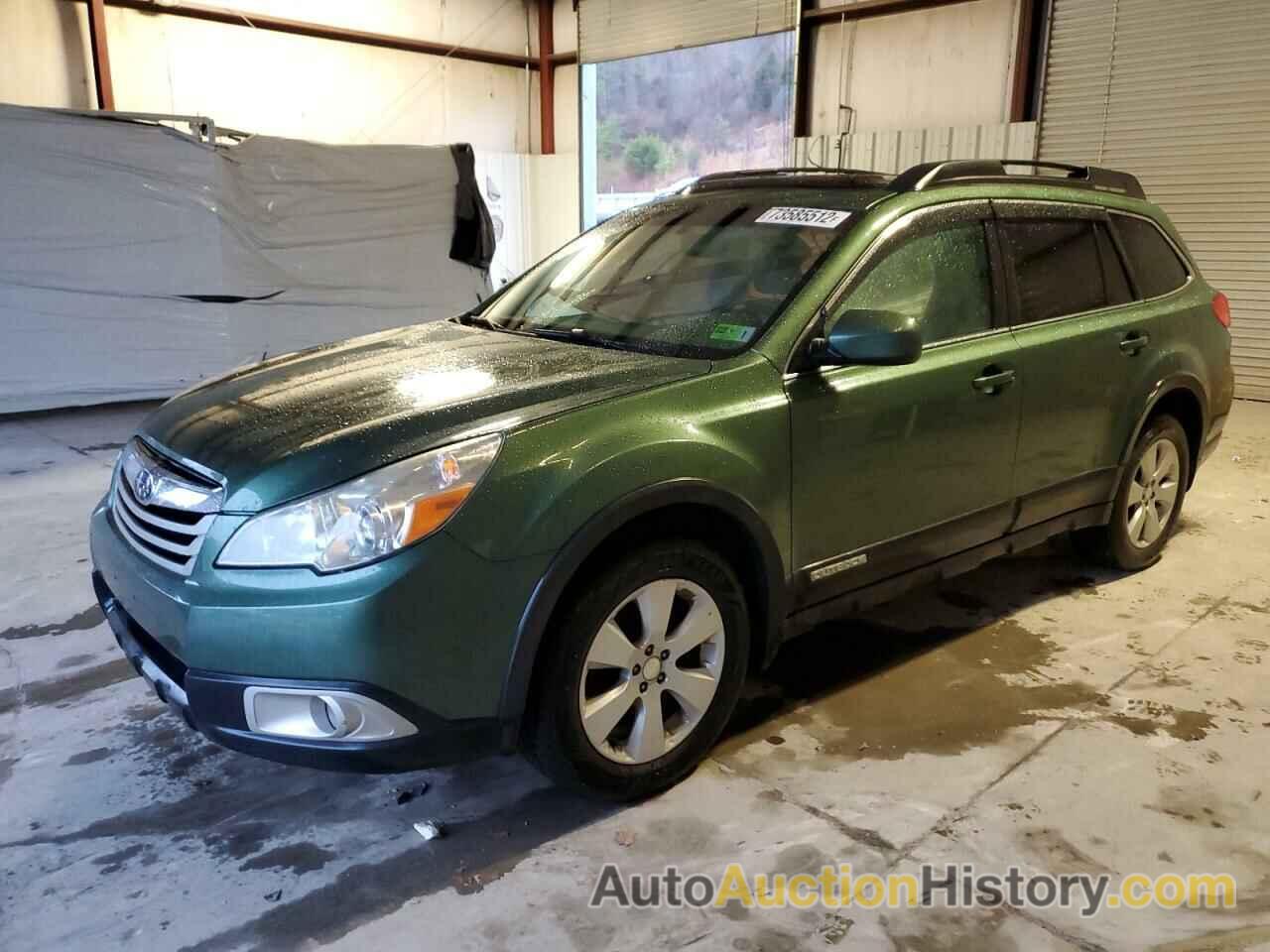 2011 SUBARU OUTBACK 2.5I PREMIUM, 4S4BRBGC4B1395433