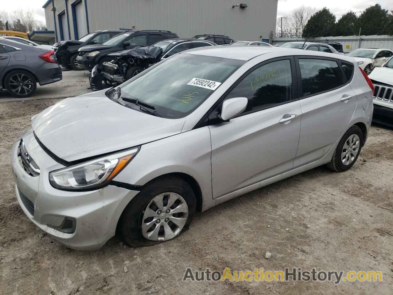 2017 HYUNDAI ACCENT SE, KMHCT5AE9HU317884