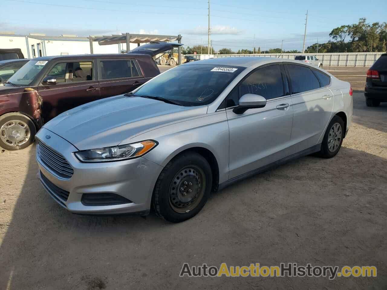 2014 FORD FUSION S, 3FA6P0G73ER265405