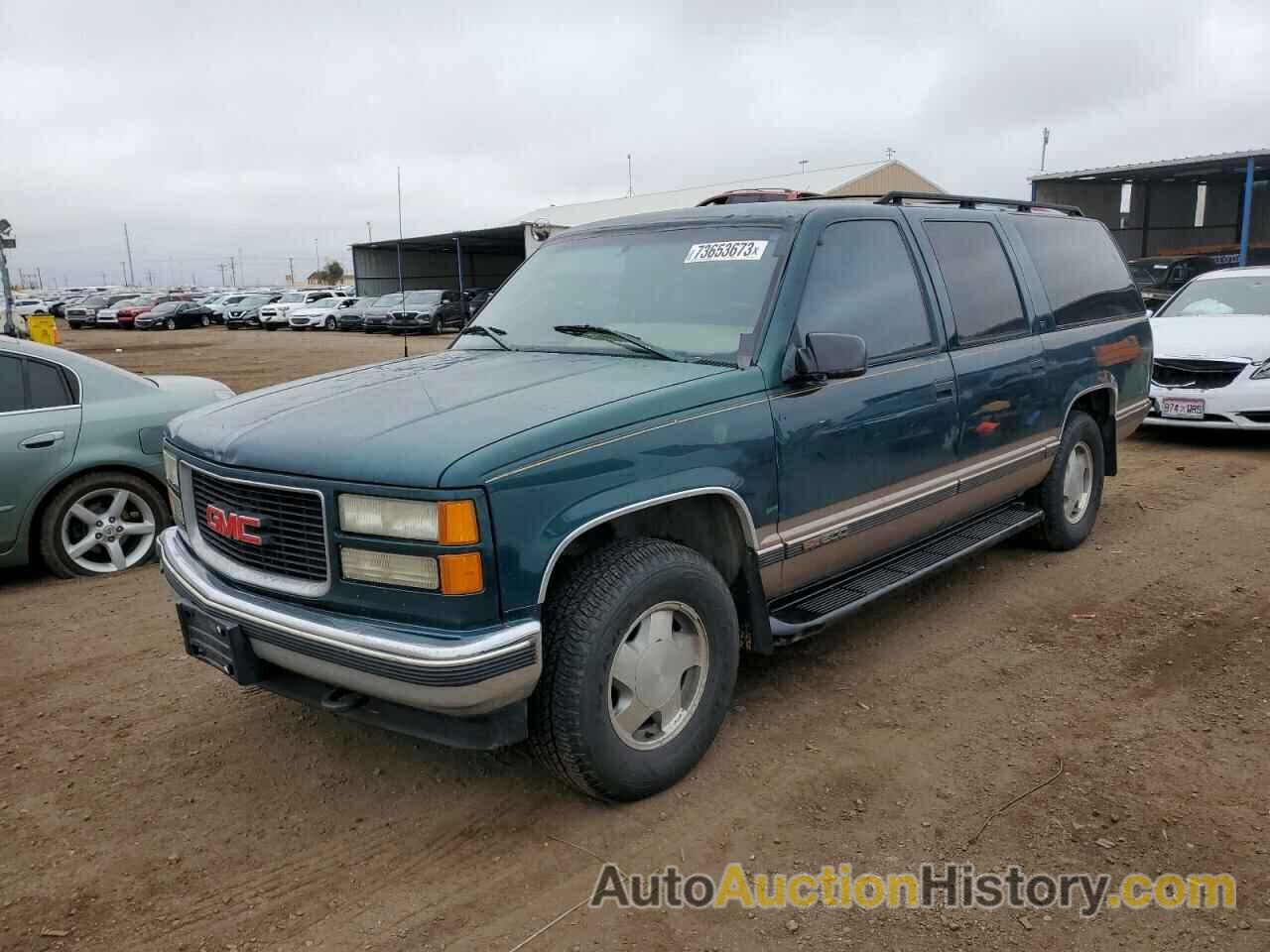 1996 GMC SUBURBAN K1500, 1GKFK16RXTJ719596