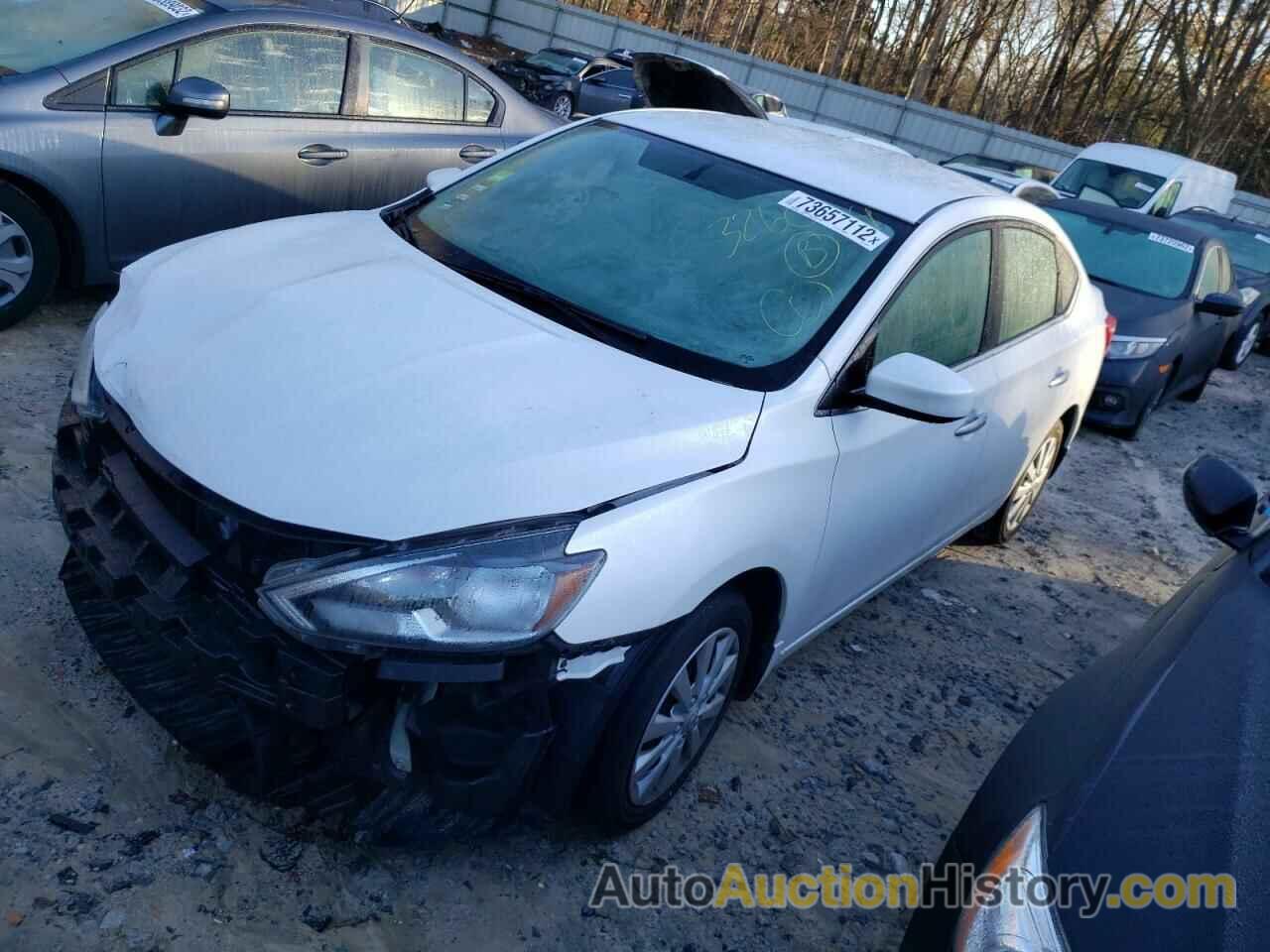 2017 NISSAN SENTRA S, 3N1AB7AP0HY326064