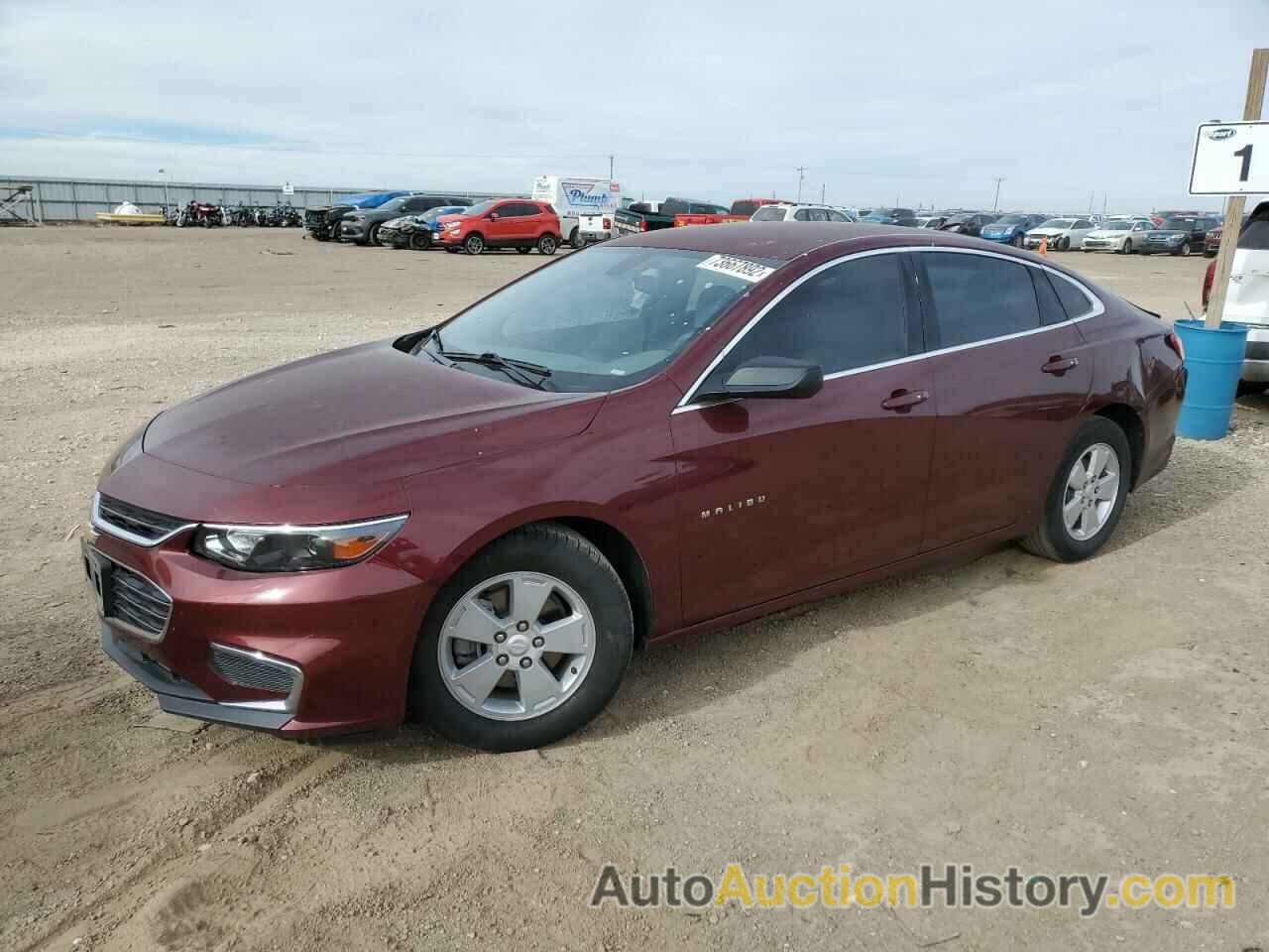 2016 CHEVROLET MALIBU LS, 1G1ZB5ST0GF189707