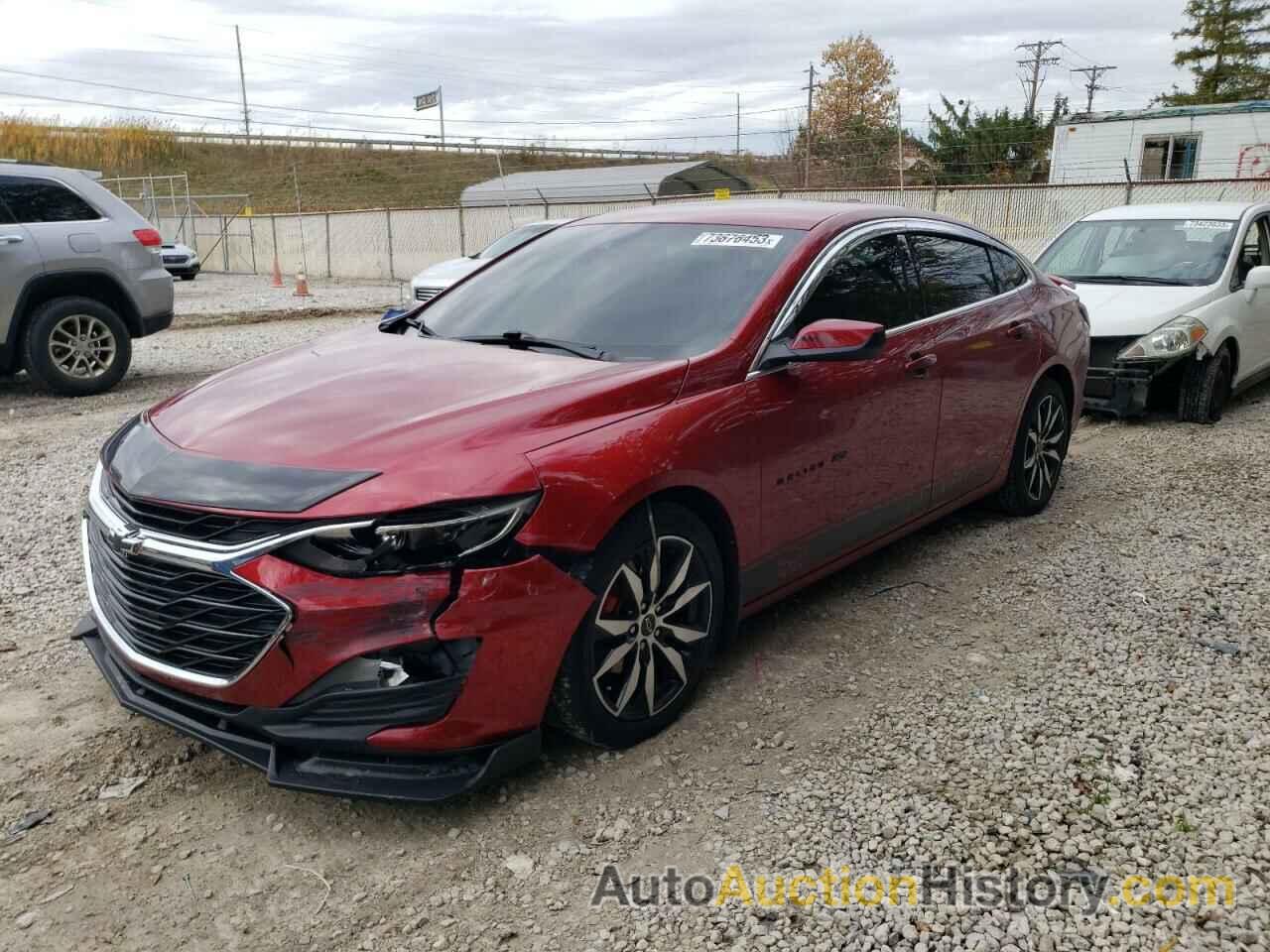 2021 CHEVROLET MALIBU RS, 1G1ZG5ST2MF044648