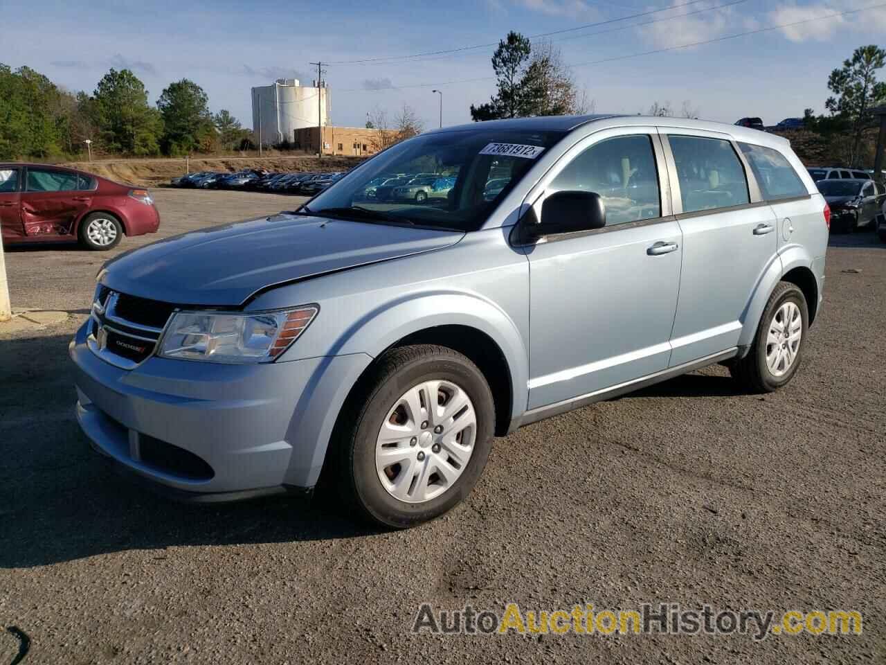 2013 DODGE JOURNEY SE, 3C4PDCAB1DT671593