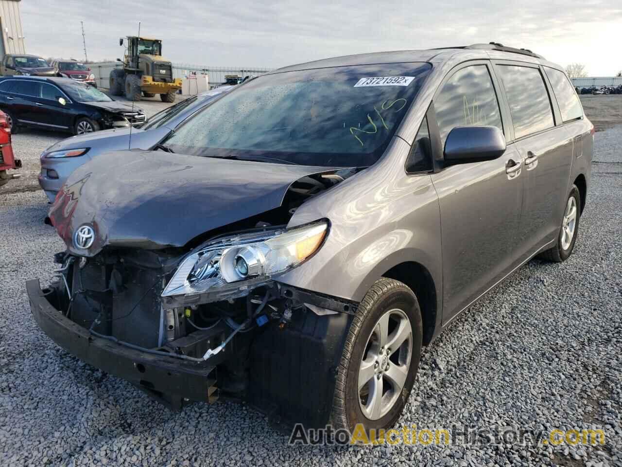 2012 TOYOTA SIENNA BASE, 5TDKA3DC7CS010490