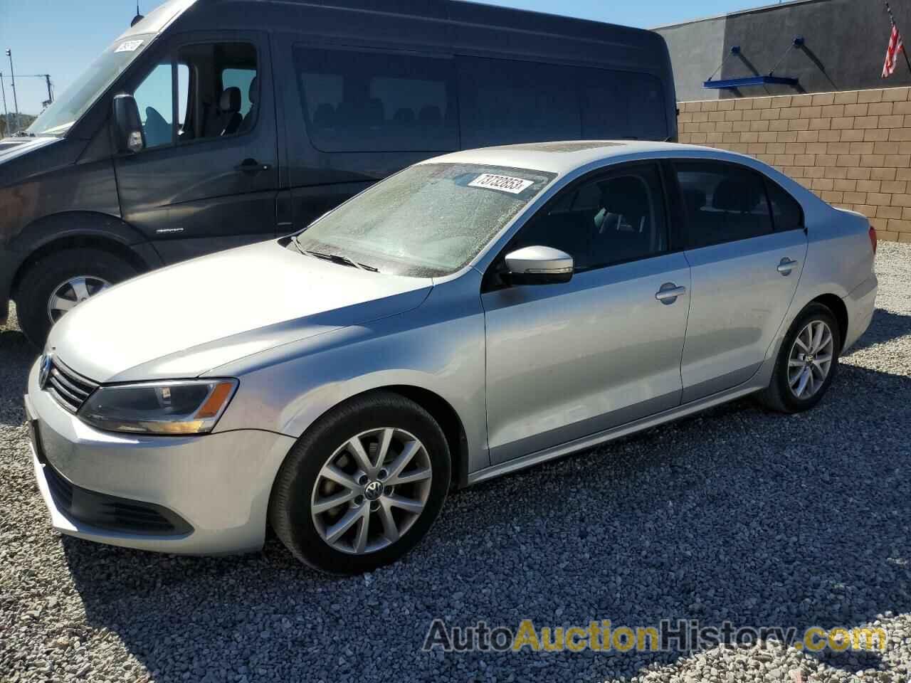 2012 VOLKSWAGEN JETTA SE, 3VWDP7AJ5CM350512