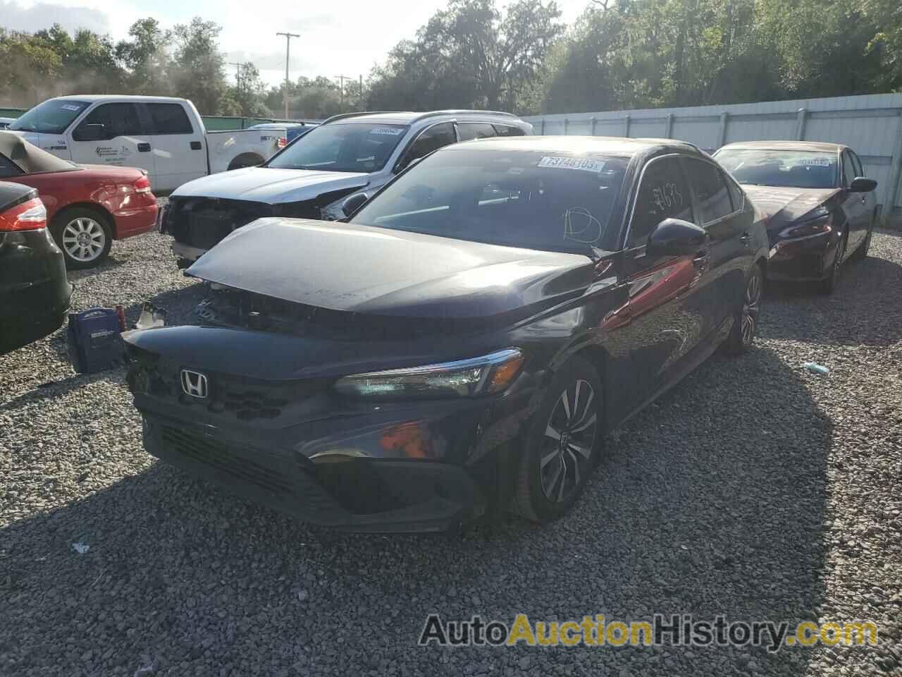 2022 HONDA CIVIC EXL, 19XFL1H74NE005693