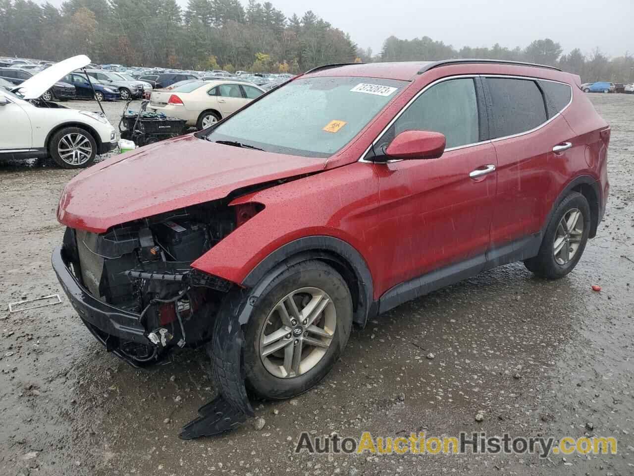 2017 HYUNDAI SANTA FE, 5XYZUDLB6HG415555