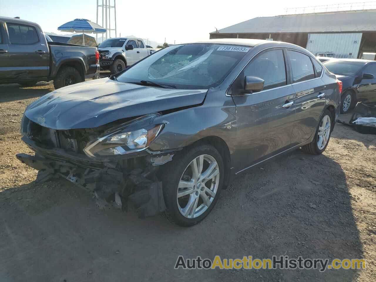 2016 NISSAN SENTRA S, 3N1AB7AP0GY221085