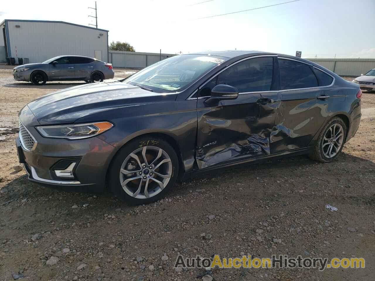 2019 FORD FUSION TITANIUM, 3FA6P0RU7KR179934