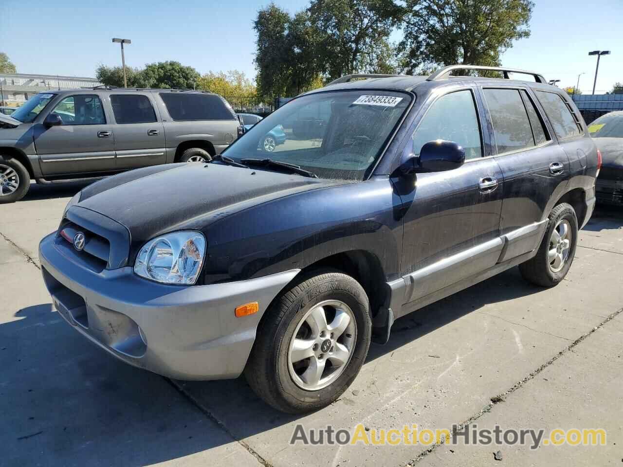 2005 HYUNDAI SANTA FE GLS, KM8SC13E45U008112