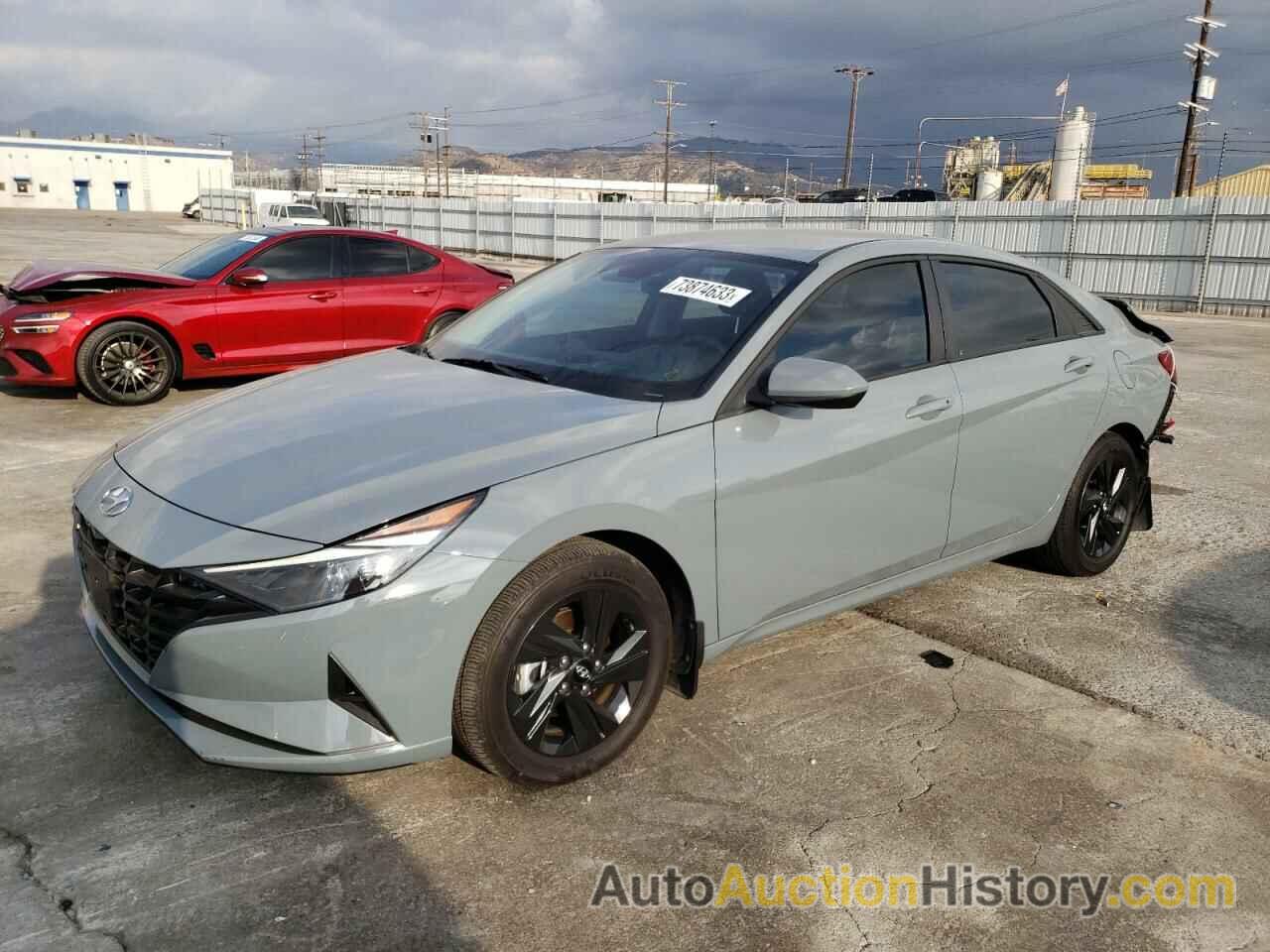 2023 HYUNDAI ELANTRA BLUE, KMHLM4AJ9PU039216