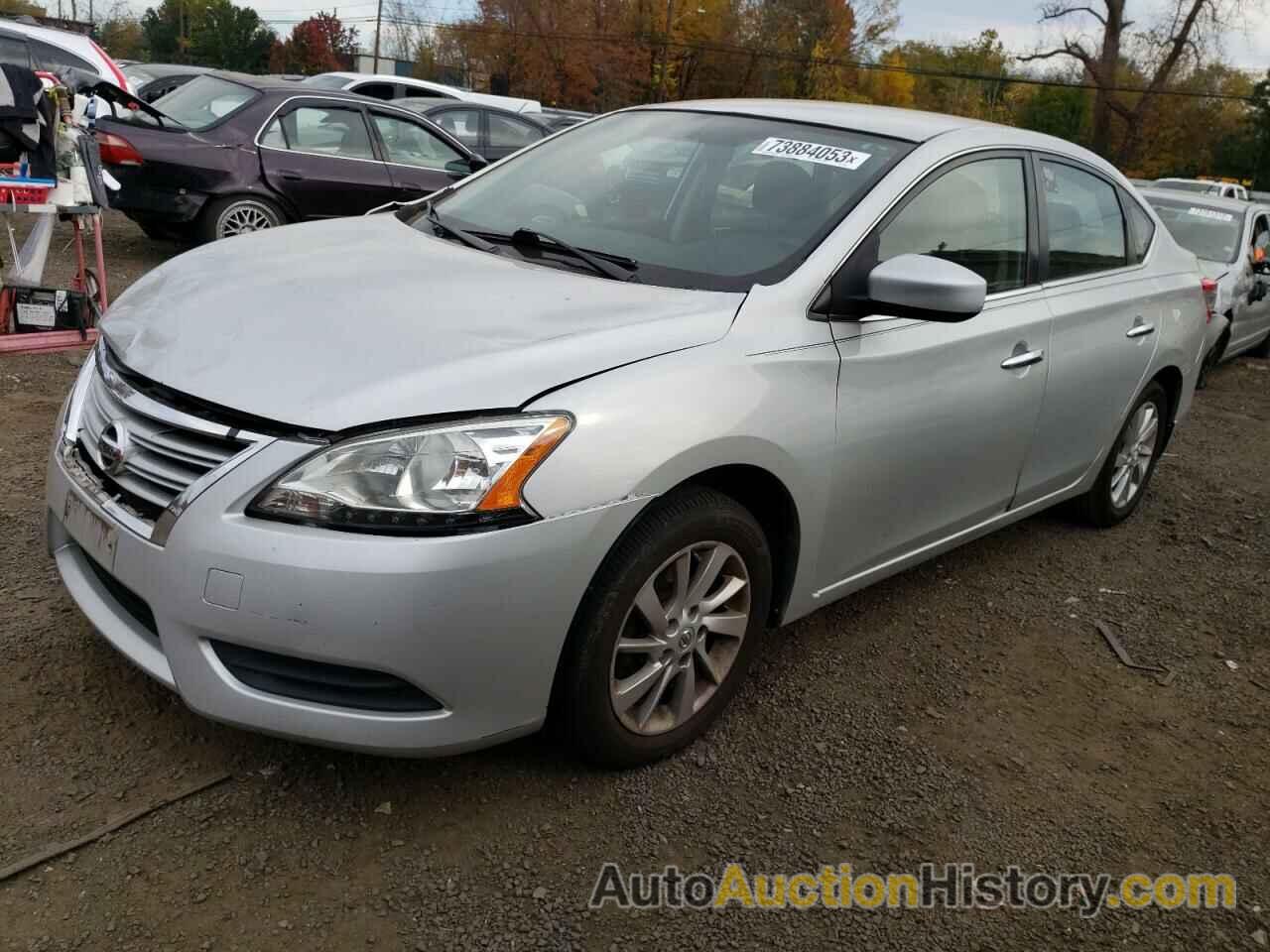 2013 NISSAN SENTRA S, 3N1AB7AP5DL761105