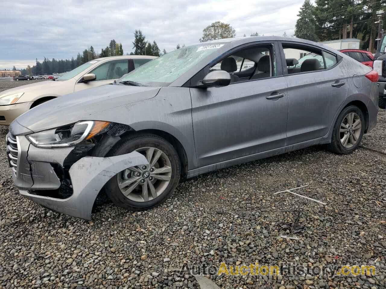 2018 HYUNDAI ELANTRA SEL, 5NPD84LF6JH314936