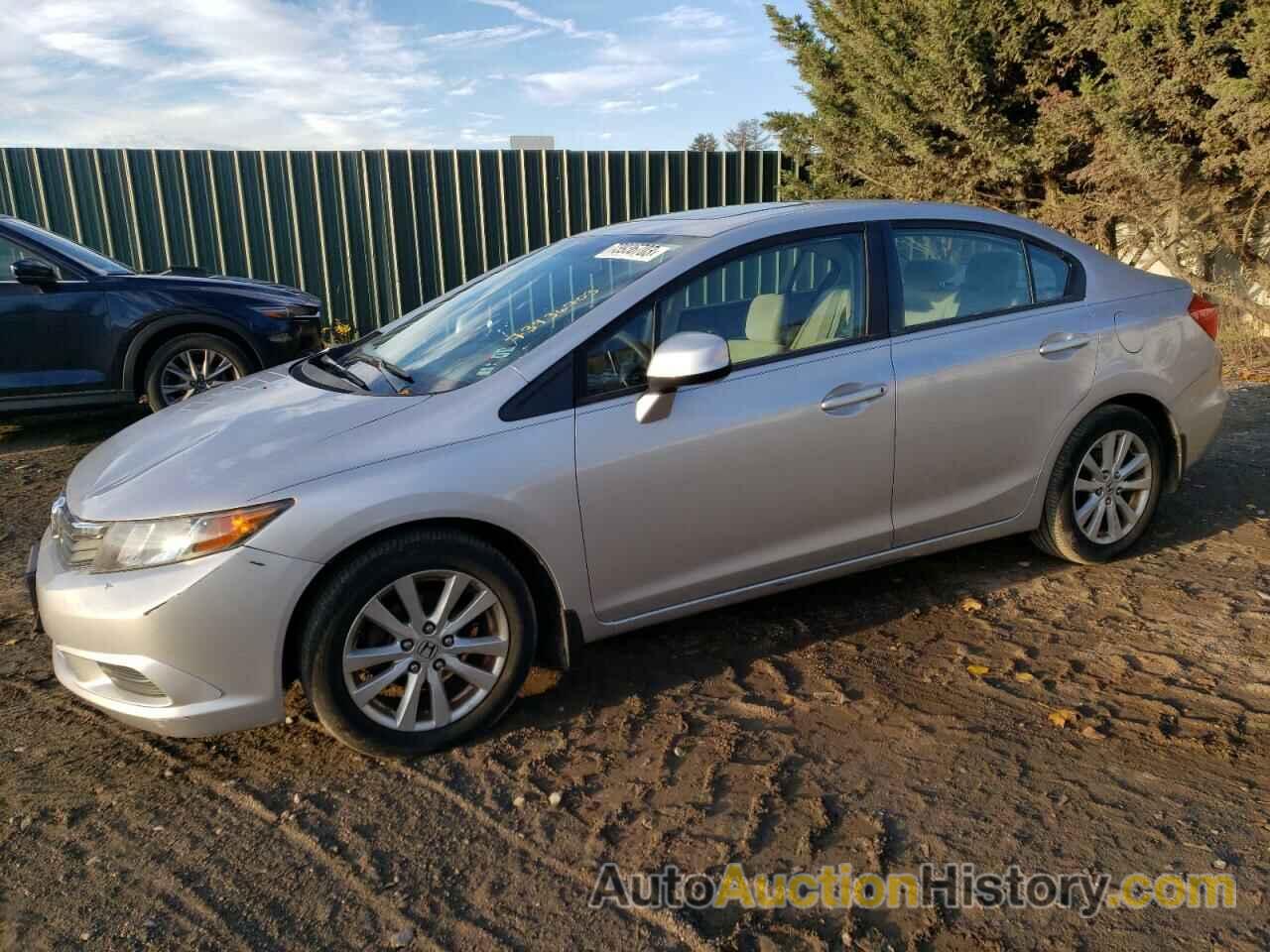 2012 HONDA CIVIC EX, 19XFB2F88CE327819