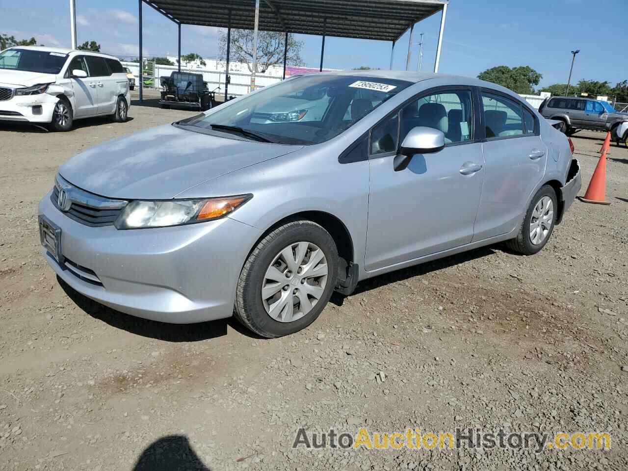 2012 HONDA CIVIC LX, 2HGFB2F59CH322950