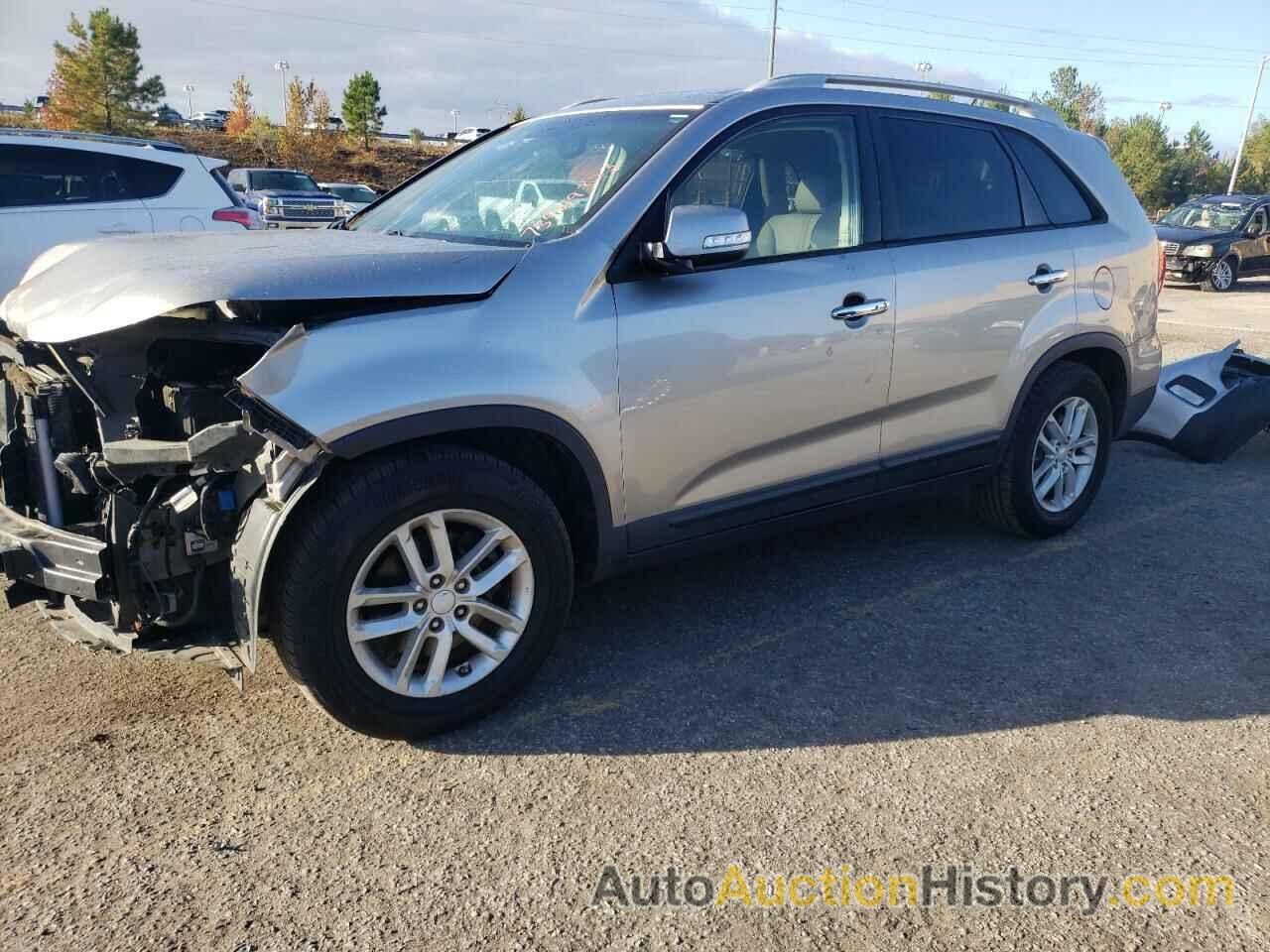 2014 KIA SORENTO LX, 5XYKT4A68EG458686