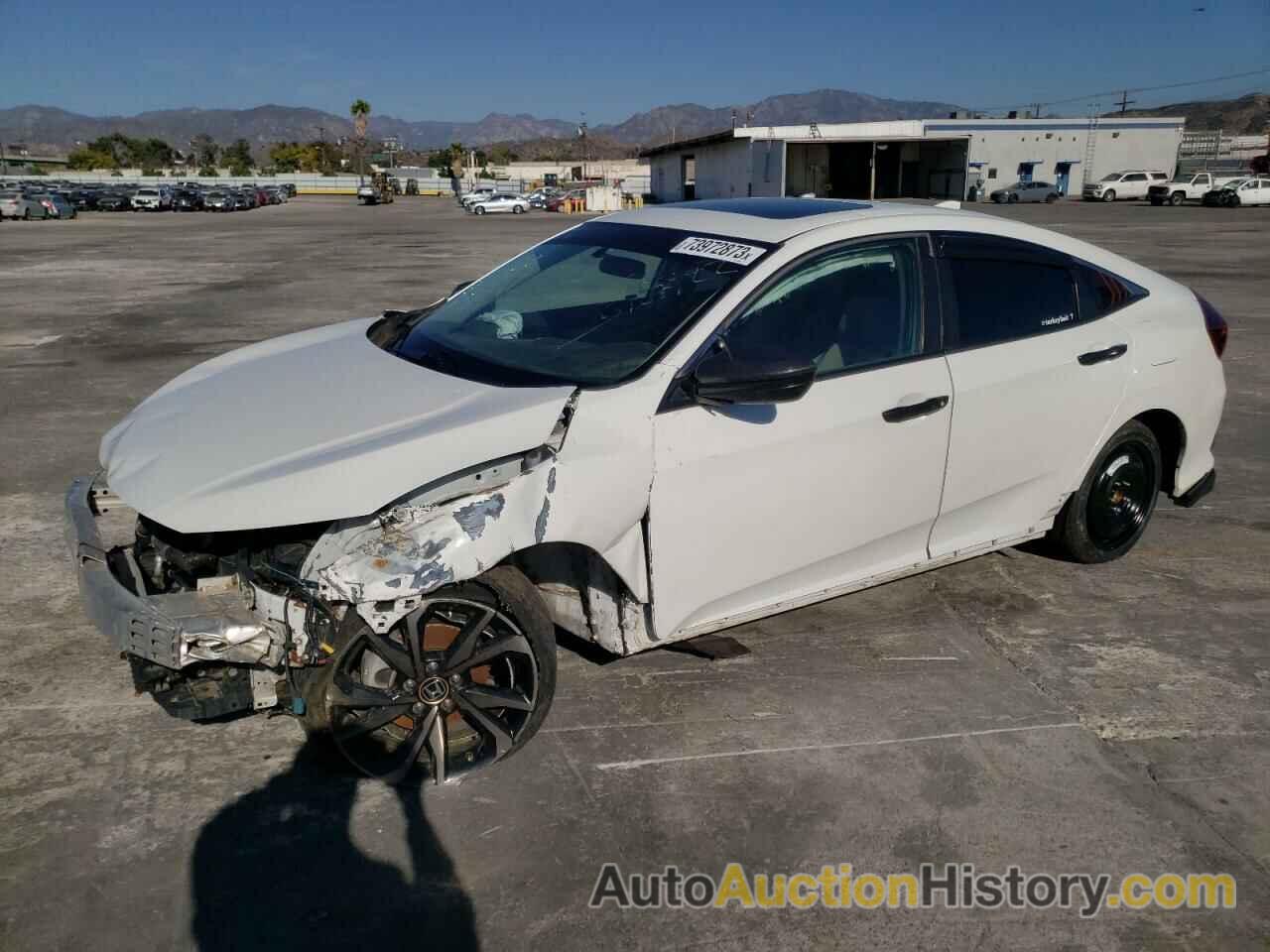 2017 HONDA CIVIC EX, 2HGFC1F3XHH646535