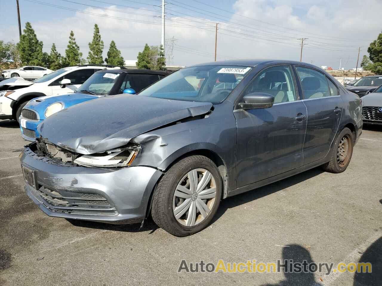 2017 VOLKSWAGEN JETTA S, 3VW2B7AJ3HM278853