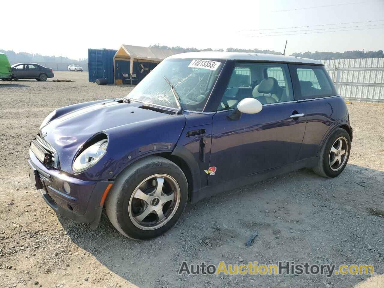 2005 MINI COOPER, WMWRC33495TC57159