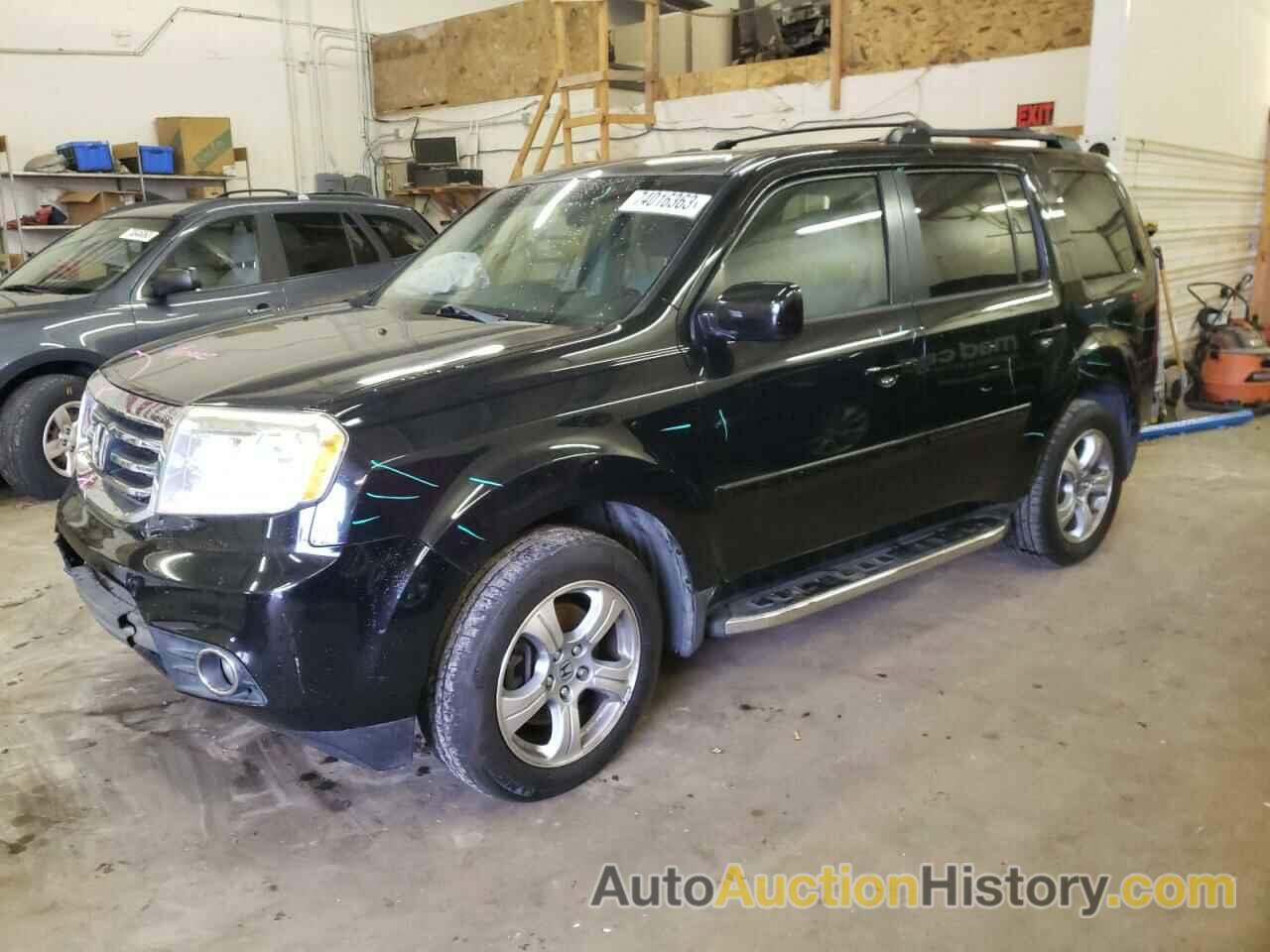 2013 HONDA PILOT EXL, 5FNYF4H62DB059317