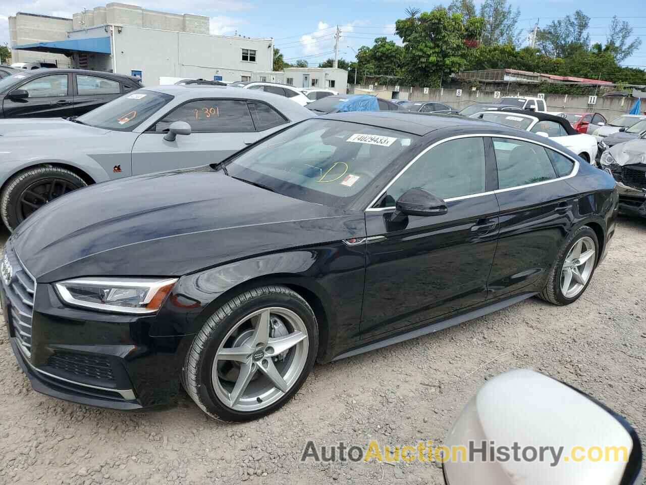 2018 AUDI A5 PREMIUM PLUS S-LINE, WAUENCF56JA136914