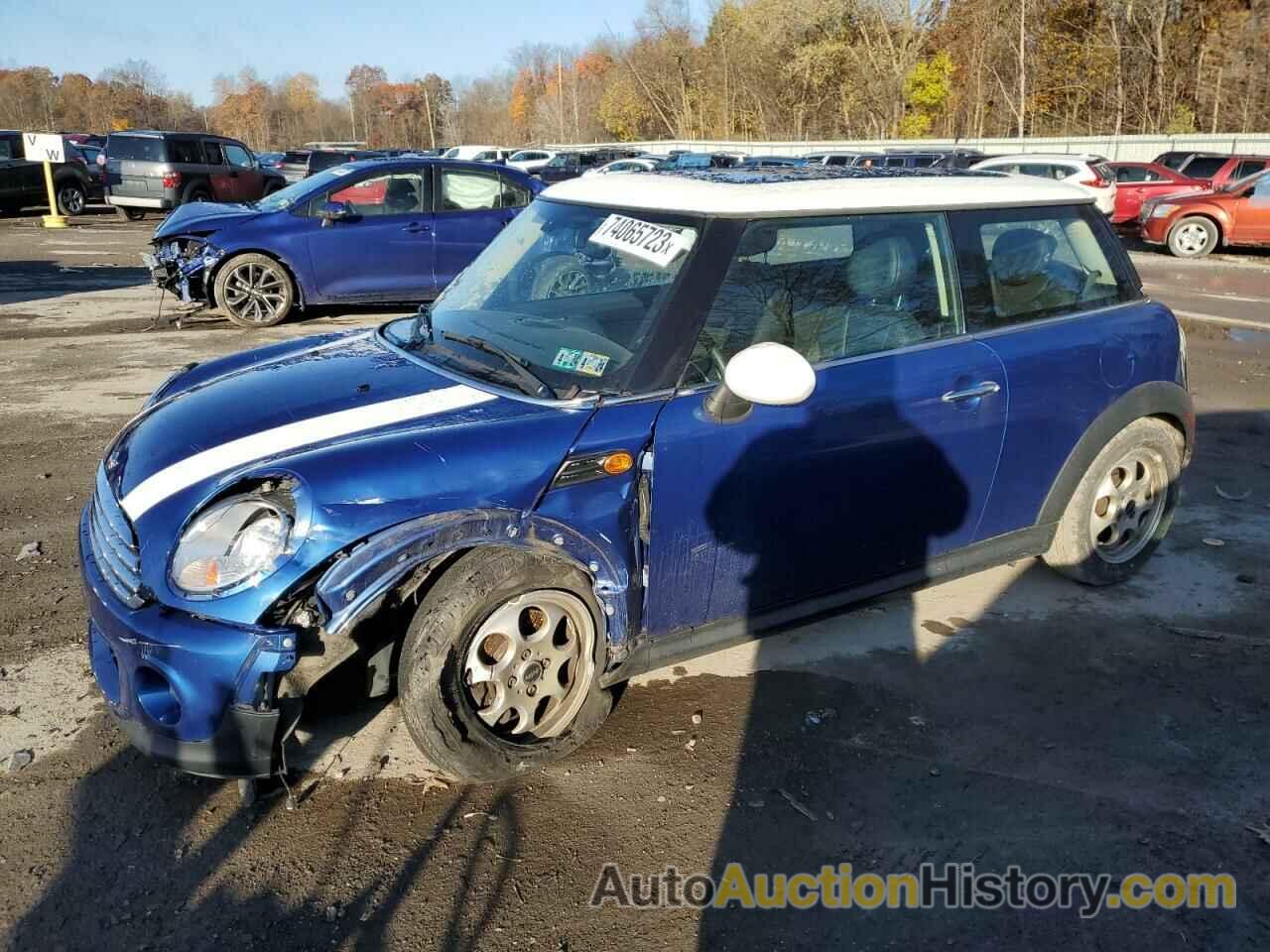 2013 MINI COOPER, WMWSU3C50DT688816