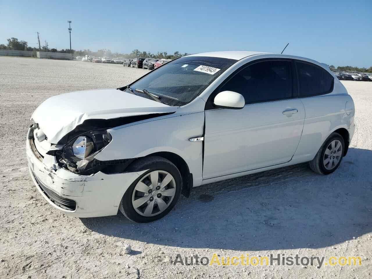 2011 HYUNDAI ACCENT GL, KMHCM3AC0BU192281