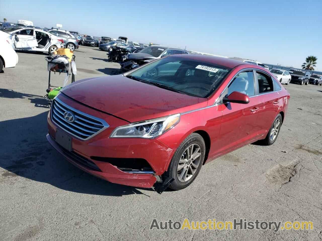 2015 HYUNDAI SONATA SE, 5NPE24AF7FH006366